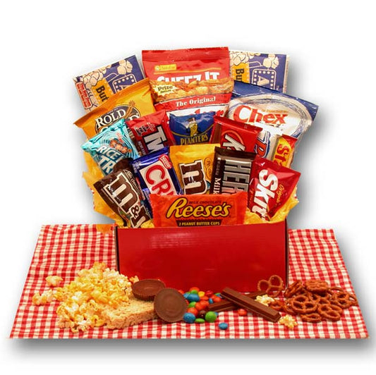 All American Favorites Snack Care Package - DB Gift Baskets