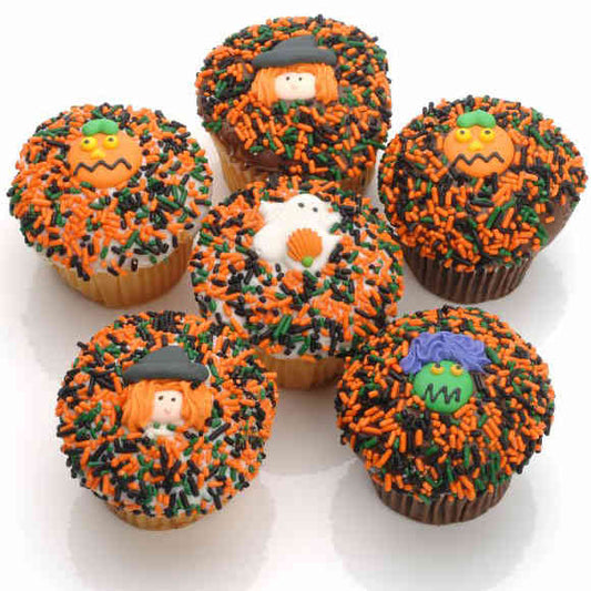 Assorted Halloween Cupcakes - DB Gift Baskets
