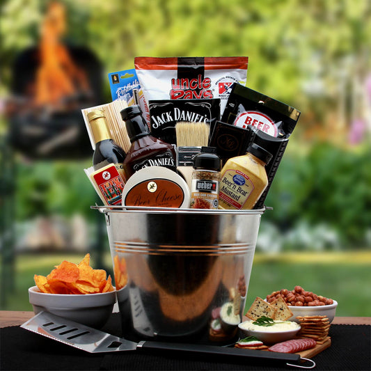 BBQ Lovers Gift Pail - DB Gift Baskets
