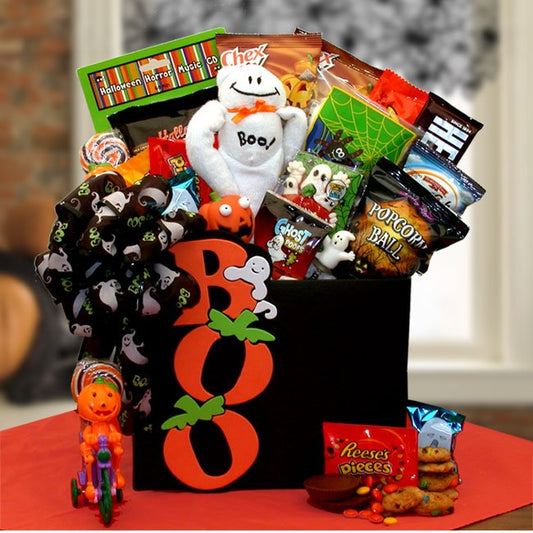 Boo To You Happy Halloween Gift Box - DB Gift Baskets