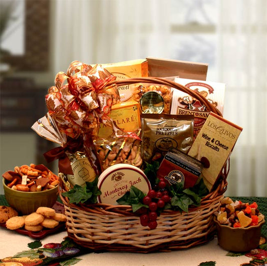 Bountiful Favorites Gourmet Gift Basket - DB Gift Baskets