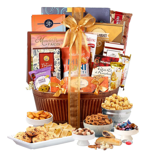 Chocoholic's Birthday Dream: Snack Extravaganza - DB Gift Baskets