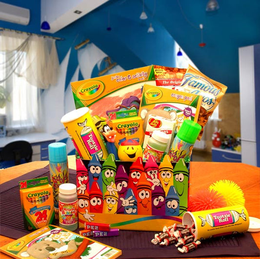Crazy Crayola's Kids Gift Box - DB Gift Baskets