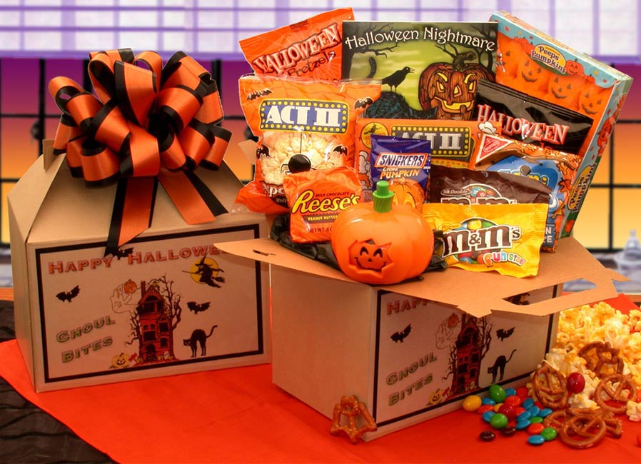 Ghoul Bites Halloween Candy Care Package - DB Gift Baskets