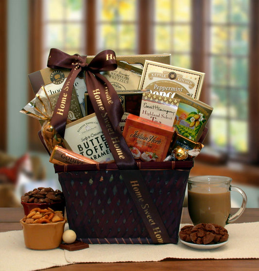 Home Is Where The Heart Is Housewarming Gift Basket - DB Gift Baskets