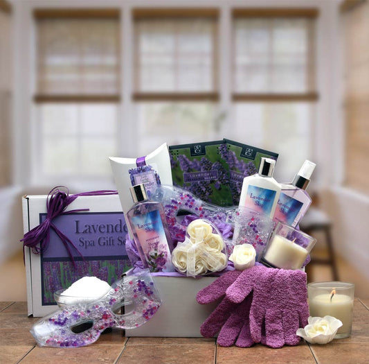 Lavender Sky Spa Gift Box - DB Gift Baskets