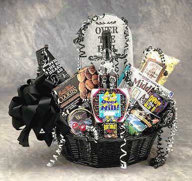 Over The Hill Birthday Basket - DB Gift Baskets