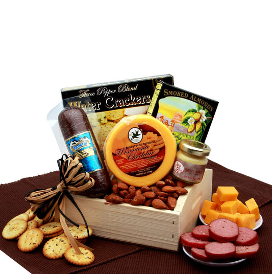 Sausage and Cheese Snacker - DB Gift Baskets