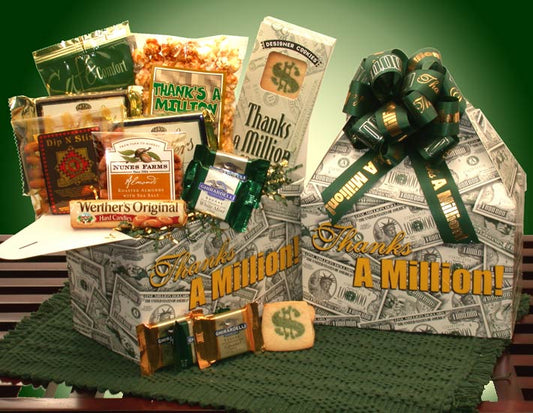 Thanks A Million Deluxe Care Package - DB Gift Baskets