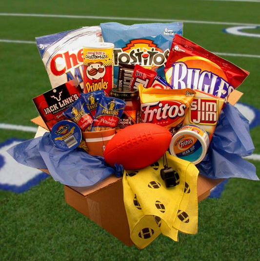 Touchdown Game Time Snacks Care Package - DB Gift Baskets