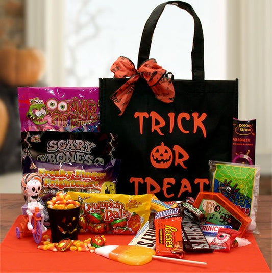Trick Or Treat Halloween Gift Tote - DB Gift Baskets